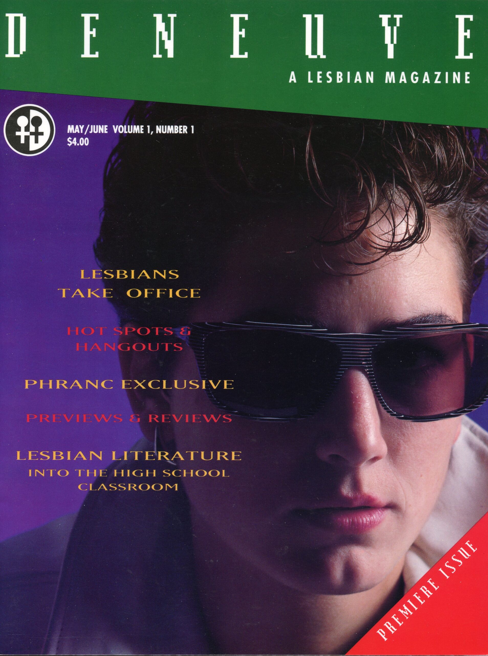 Deneuve Magazine Cover