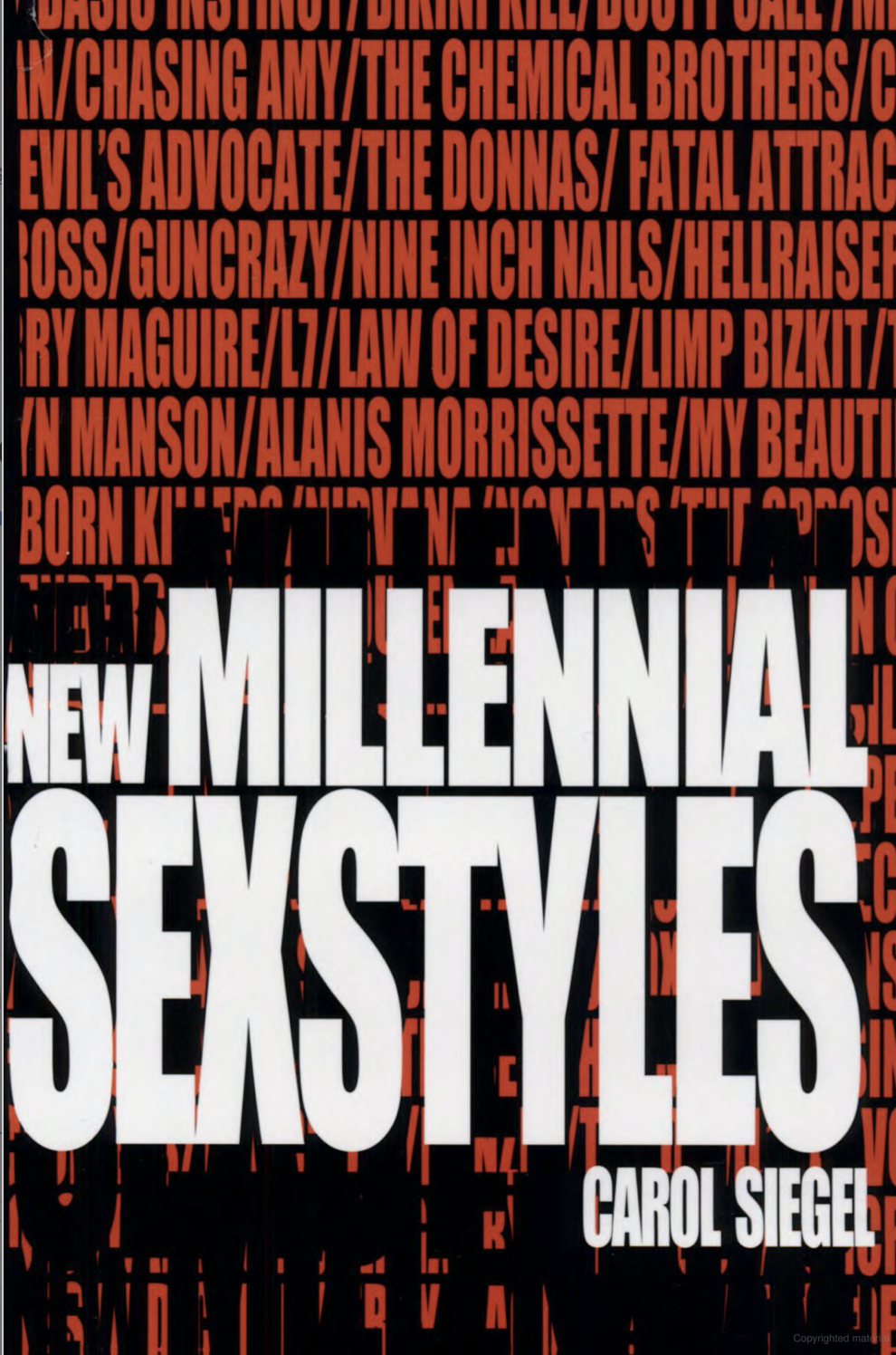 New Millennial Sexstyles Book Cover
