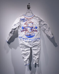 2022
Kraft Paper, gouache, thread,
glitter
Photo by AJ Saulsberry